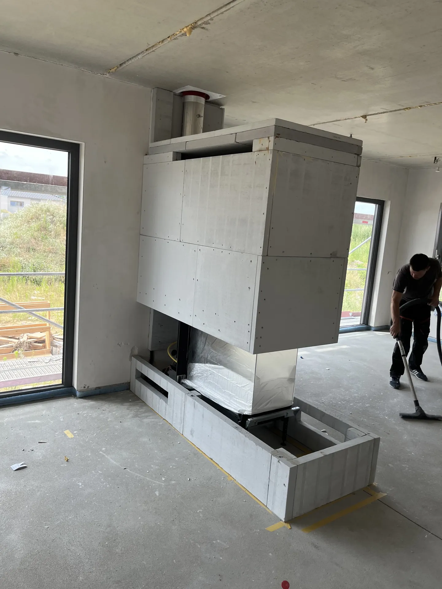Fireplace construction